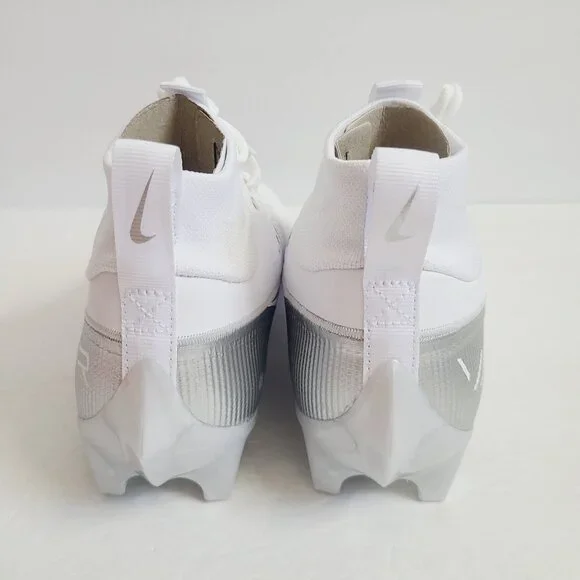 Nike Vapor Edge Pro 360 2 Football Cleats DA5456-102 Size 8.5 White Silver - Picture 5 of 8